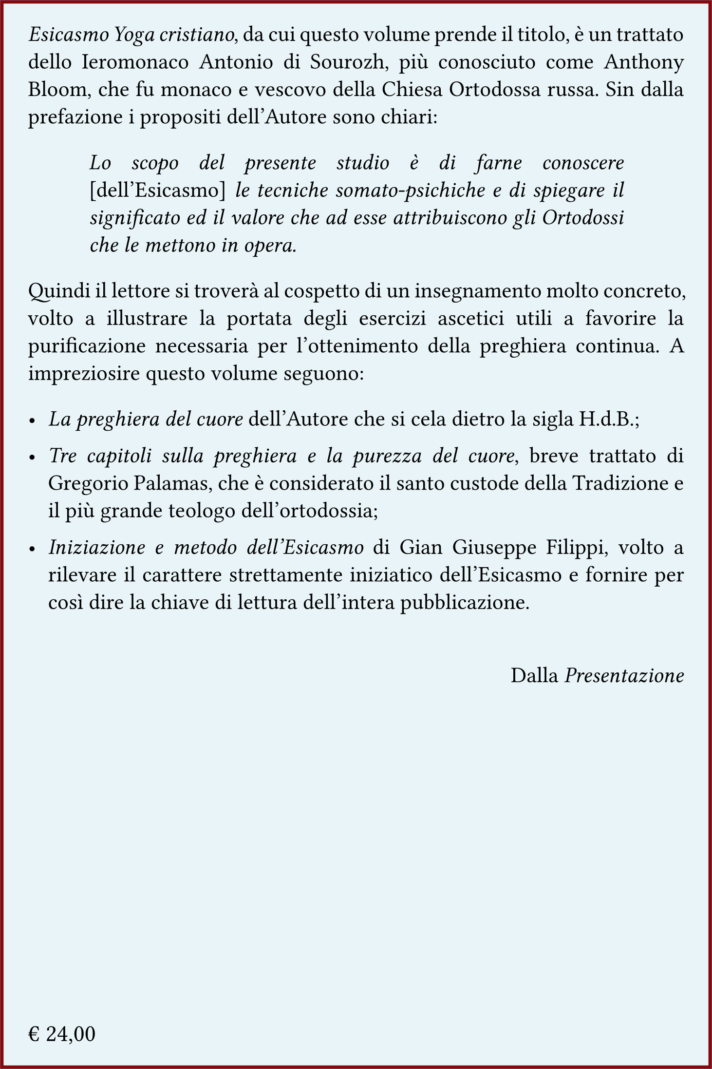 Esicasmo Yoga Cristiano - immagine 2
